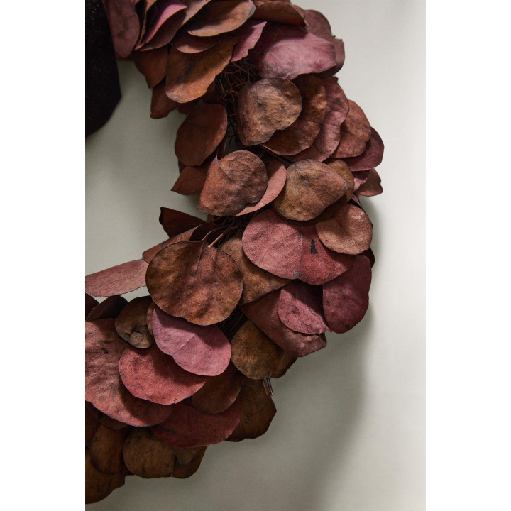 Рождественский венок из эвкалипта