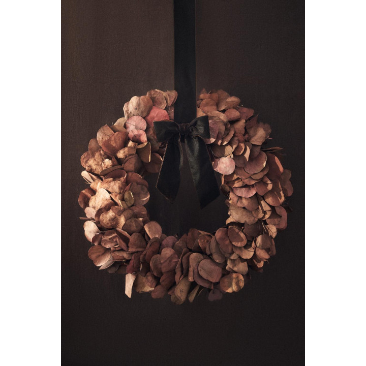 Рождественский венок из эвкалипта