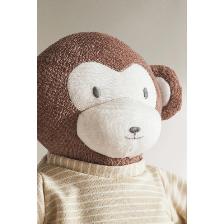 Детская музыкальная мягкая игрушка обезьянка