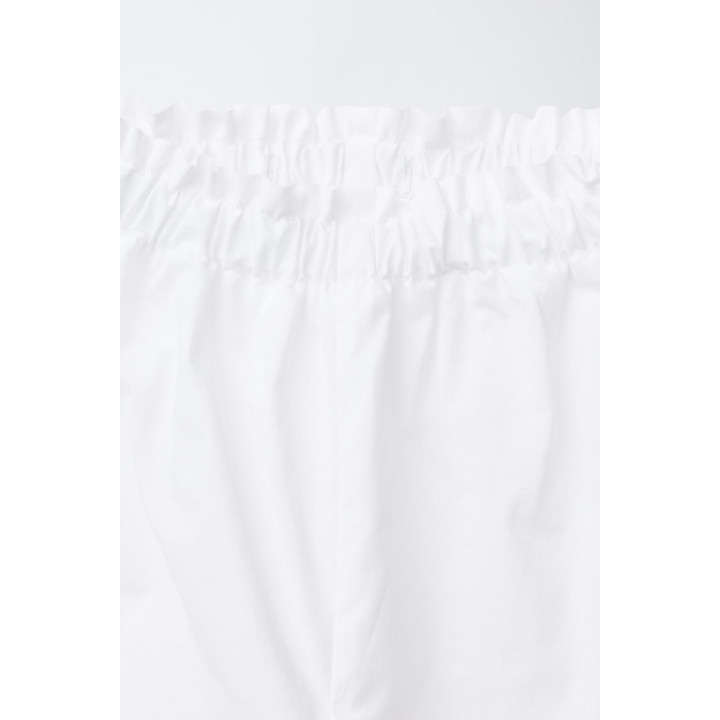 БРЮКИ-КЮЛОТЫ С ВЫШИВКОЙ КРЕСТИКОМ