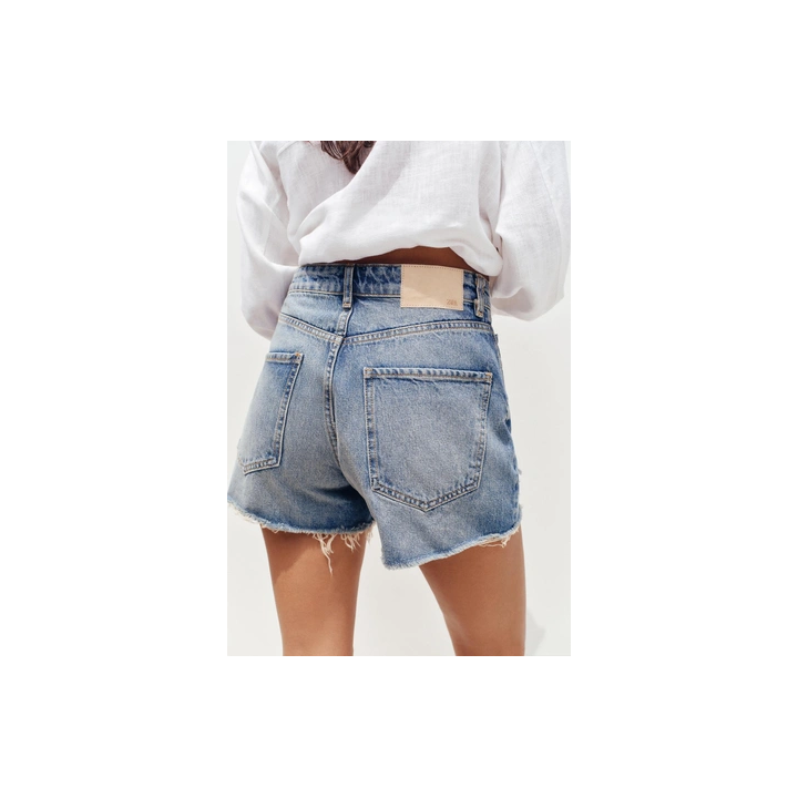 ШОРТЫ Z1975 С НИЗКОЙ ПОСАДКОЙ И РВАНОЙ ОТДЕЛКОЙ