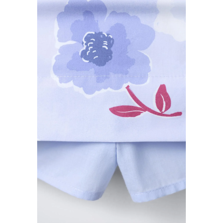 FLORAL BERMUDA SKORT