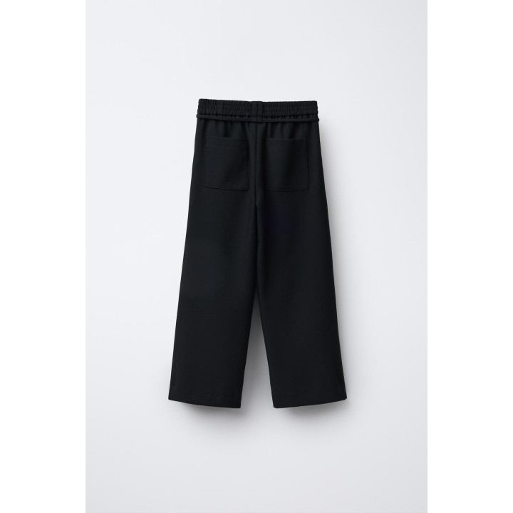 Базовые широкие брюки в стиле костюма с поясом