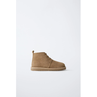 КОЖАНЫЕ БОТИНКИ С ПОДКЛАДКОЙ