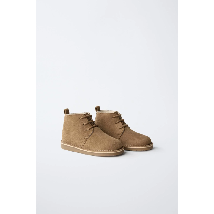 КОЖАНЫЕ БОТИНКИ С ПОДКЛАДКОЙ