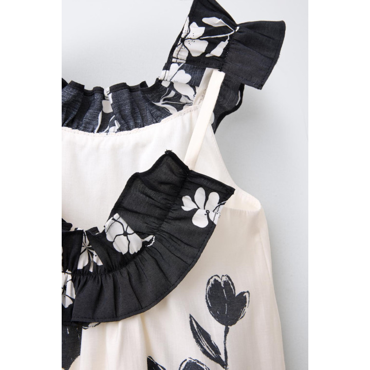 ПЛАТЬЕ С ЦВЕТОЧНЫМ ПРИНТОМ