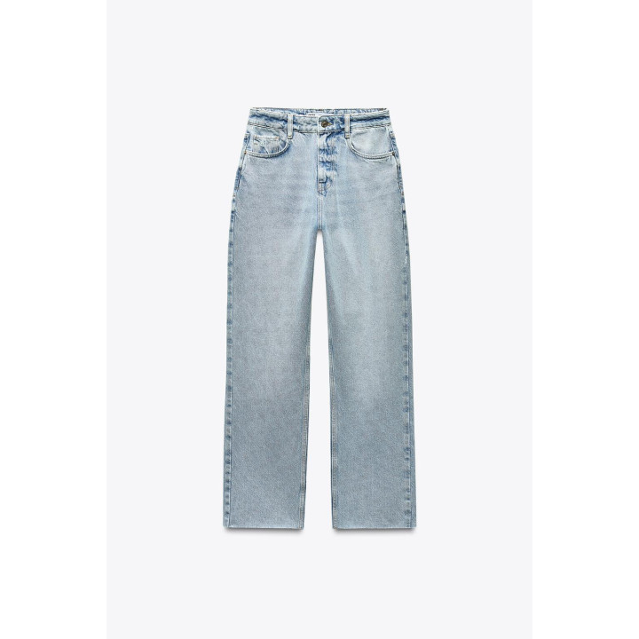 Джинсы z.02 прямые на щиколотке с высокой талией