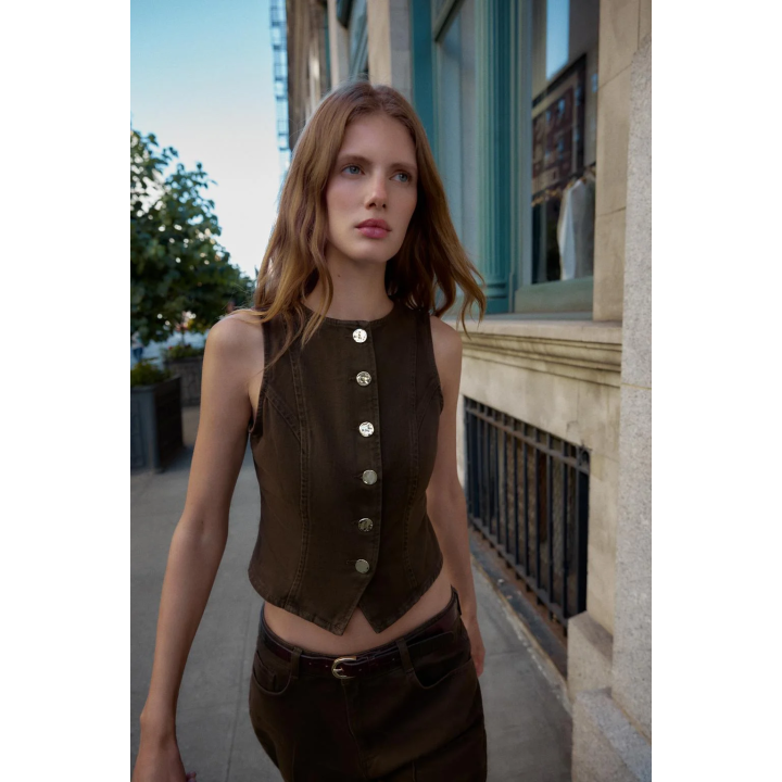 ДЖИНСОВЫЙ ЖИЛЕТ Z1975