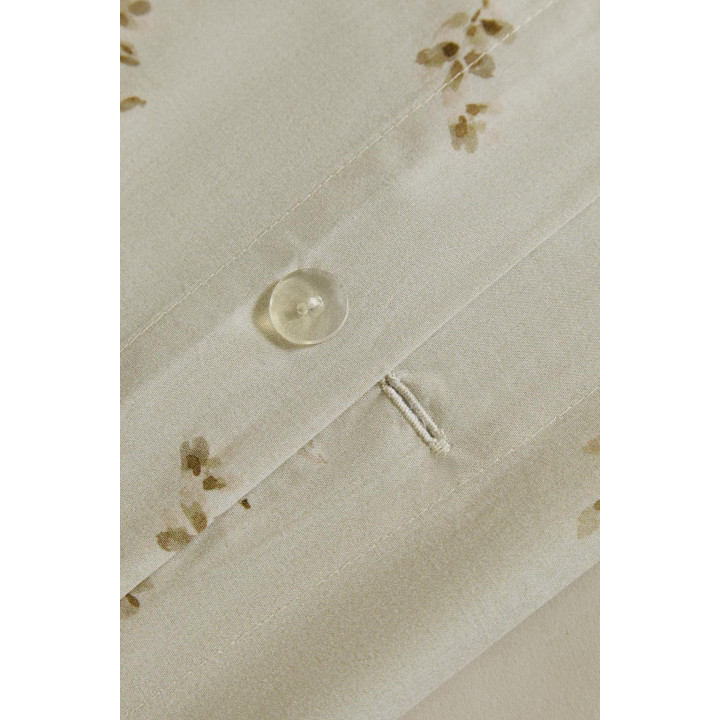 Покрывало с принтом листьев