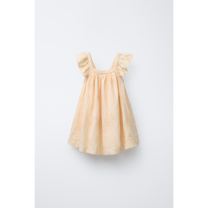 ПЛАТЬЕ С ВЫШИВКОЙ В ВИДЕ ЦВЕТОВ