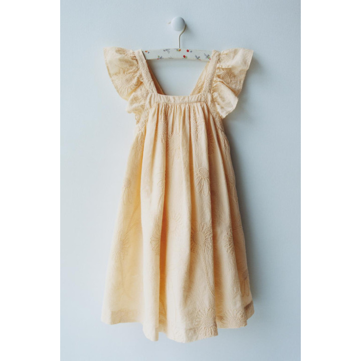 ПЛАТЬЕ С ВЫШИВКОЙ В ВИДЕ ЦВЕТОВ