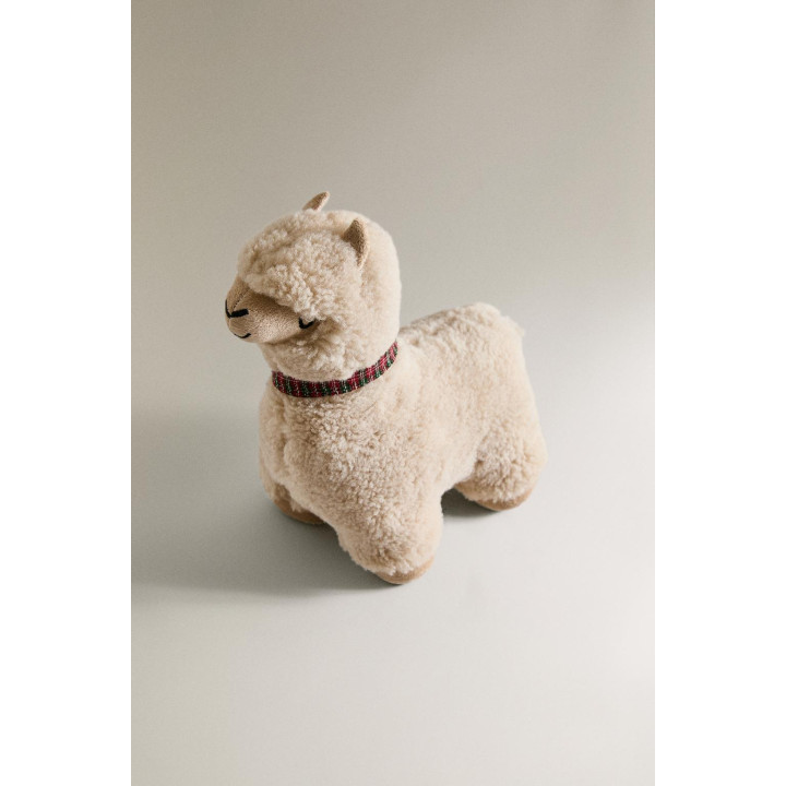 Дверная остановка llama на рождество