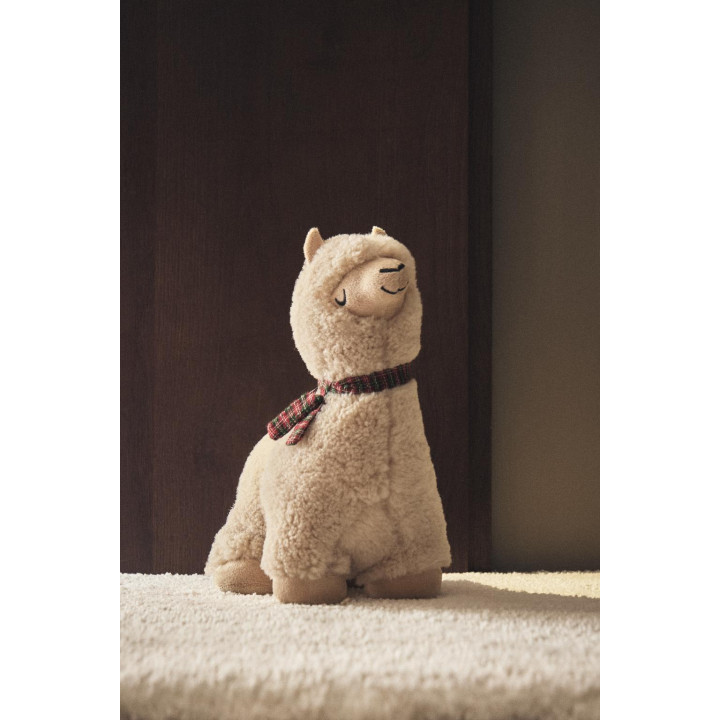 Дверная остановка llama на рождество