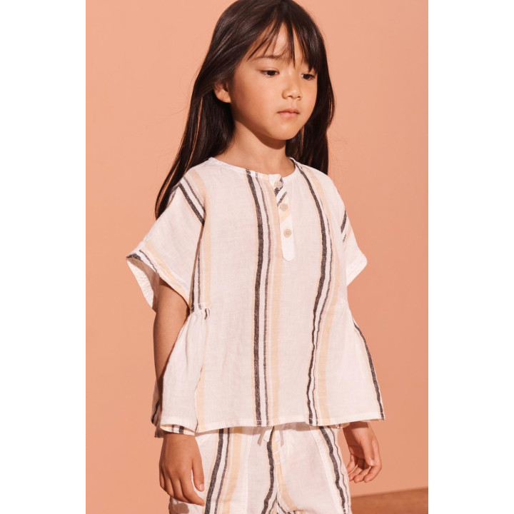 Блузка в полоску