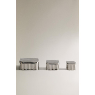 Хромированная стальная коробка