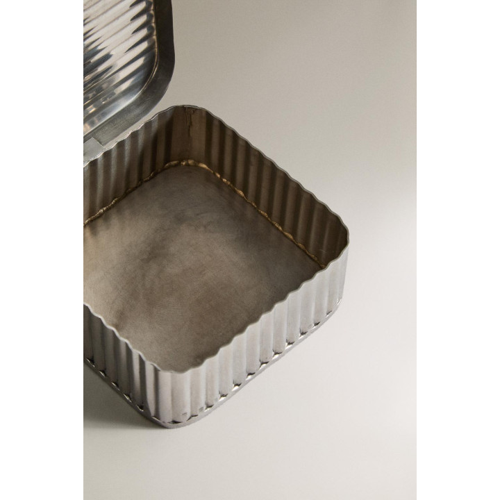 Хромированная стальная коробка