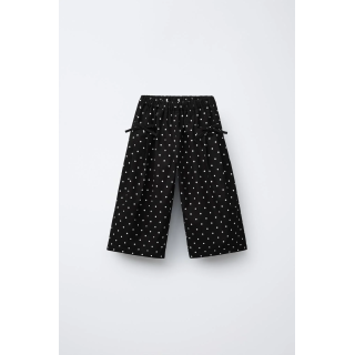 БРЮКИ-КЮЛОТЫ В ГОРОШЕК