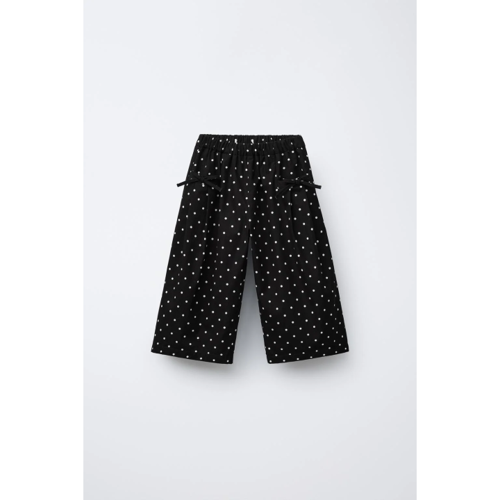 БРЮКИ-КЮЛОТЫ В ГОРОШЕК