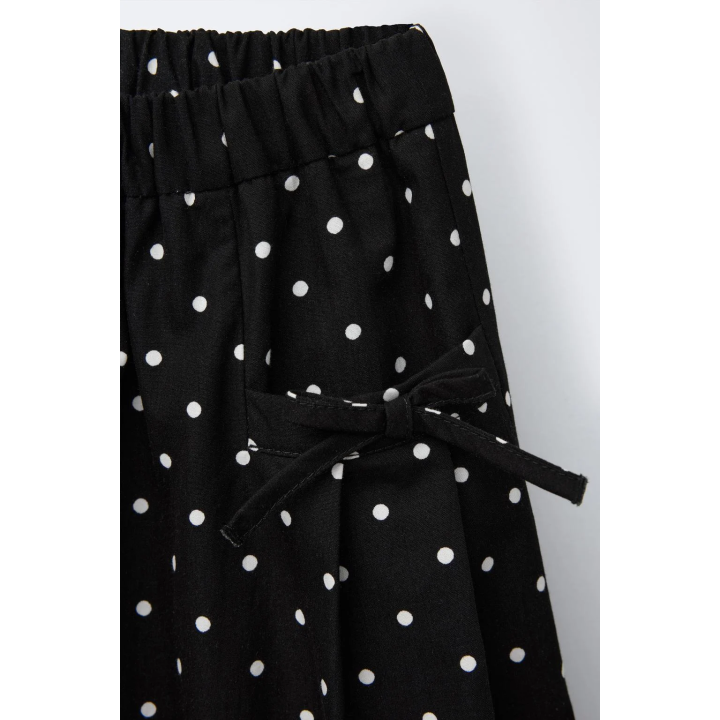 БРЮКИ-КЮЛОТЫ В ГОРОШЕК