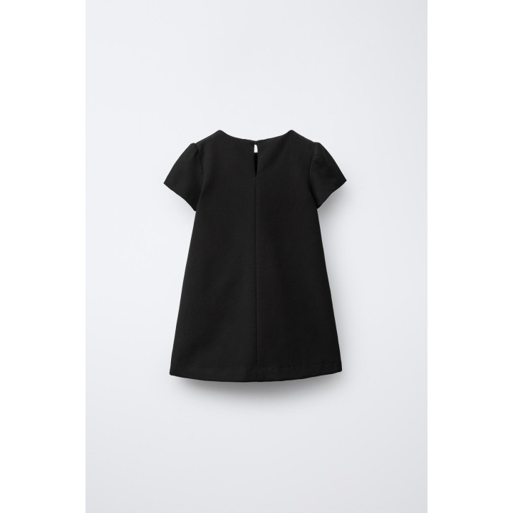 ПЛАТЬЕ С КОНТРАСТНЫМИ БАНТАМИ