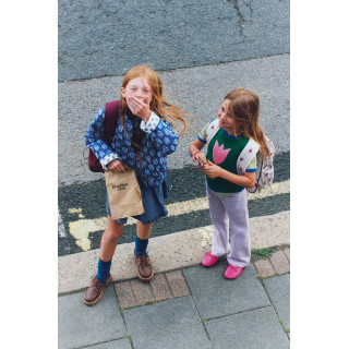 СТЕГАНАЯ КУРТКА С ЦВЕТОЧНЫМ ПРИНТОМ