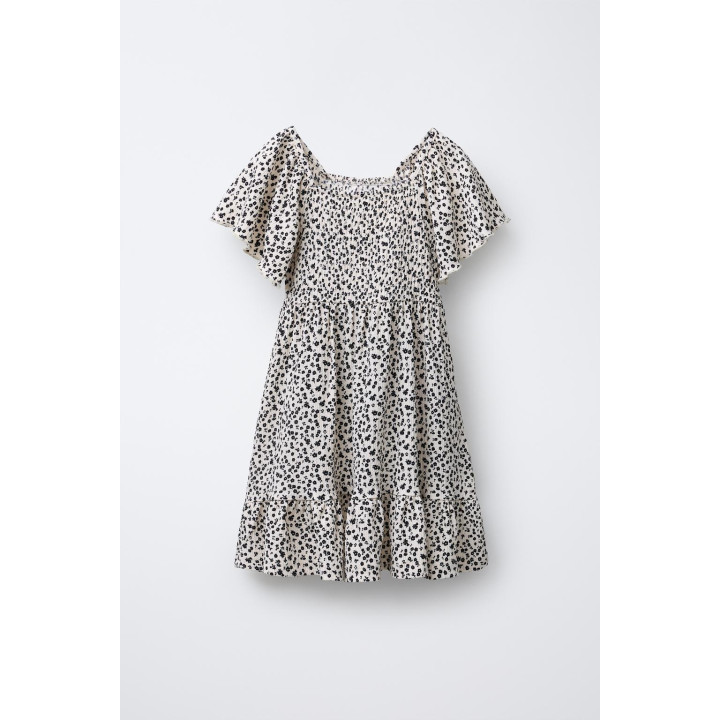 ПЛАТЬЕ С ПРИНТОМ В МЕЛКИЙ ЦВЕТОЧЕК