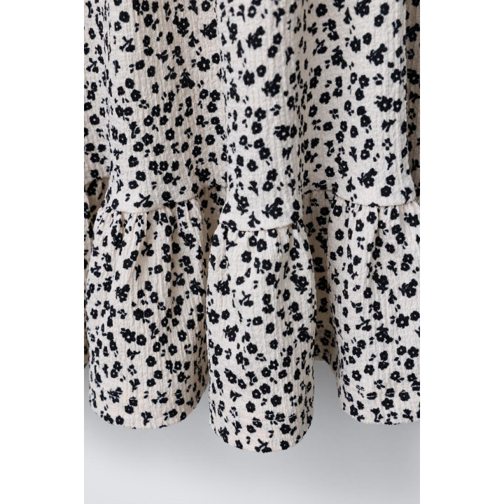 ПЛАТЬЕ С ПРИНТОМ В МЕЛКИЙ ЦВЕТОЧЕК