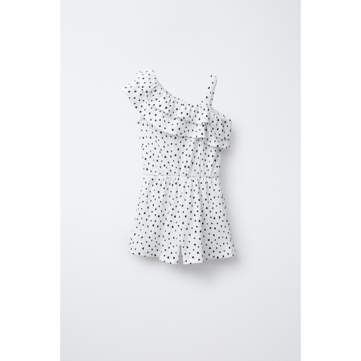 КОРОТКИЙ КОМБИНЕЗОН С СЕРДЕЧКАМИ