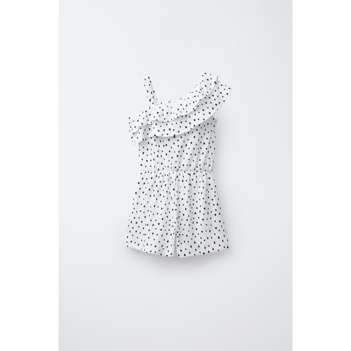 КОРОТКИЙ КОМБИНЕЗОН С СЕРДЕЧКАМИ