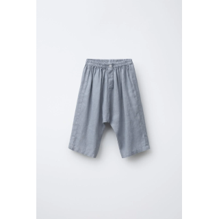 ШИРОКИЕ БРЮКИ ИЗ 100% ЛЬНА