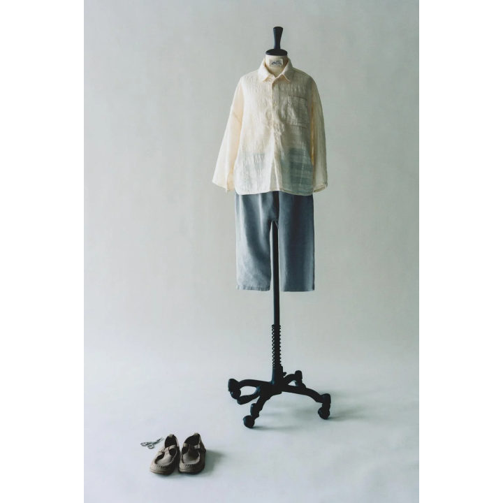 ШИРОКИЕ БРЮКИ ИЗ 100% ЛЬНА