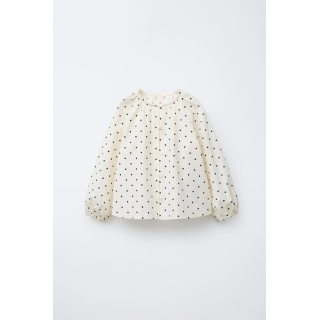 БЛУЗКА В ГОРОШЕК