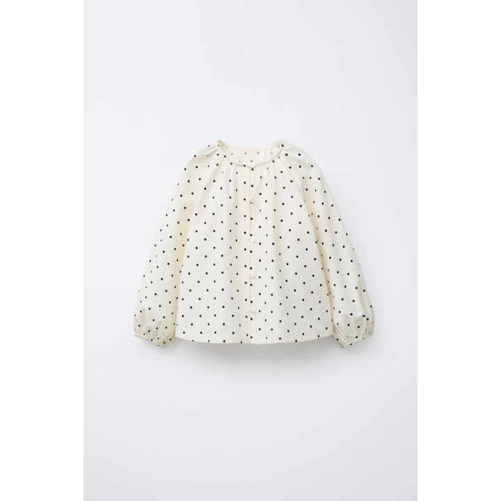 БЛУЗКА В ГОРОШЕК
