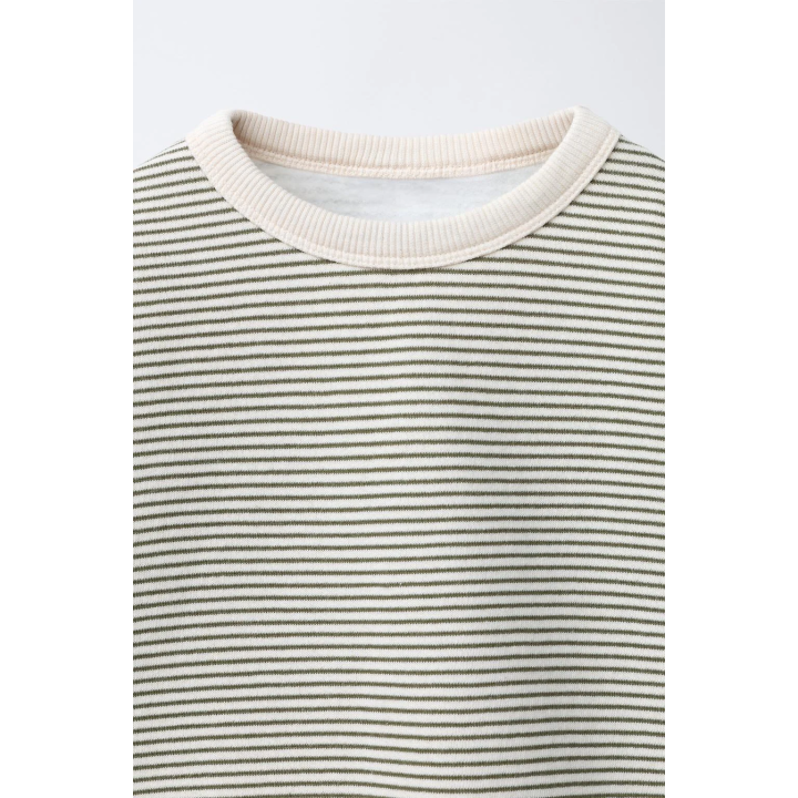 Свитшот с тонкими полосками