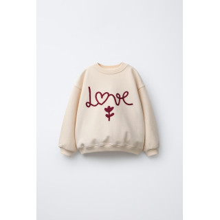 ТОЛСТОВКА С ВЫШИТОЙ НАДПИСЬЮ