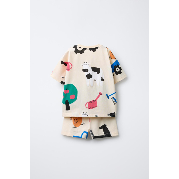 КОМПЛЕКТ ДЖОГГЕРОВ С ПРИНТОМ "ФЕРМА"