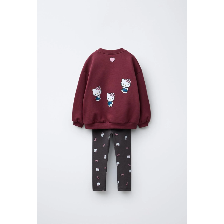 КОМПЛЕКТ ИЗ ТОЛСТОВКИ И ЛЕГГИНСОВ HELLO KITTY © SANRIO