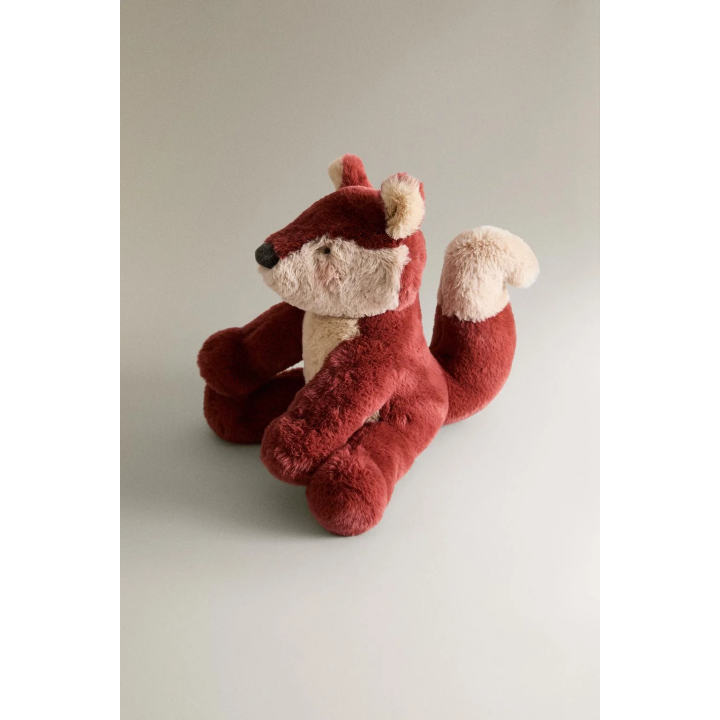 Детская мягкая игрушка лиса