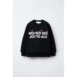 ТОЛСТОВКА С ПРИНТОМ «ДЕД МОРОЗ»