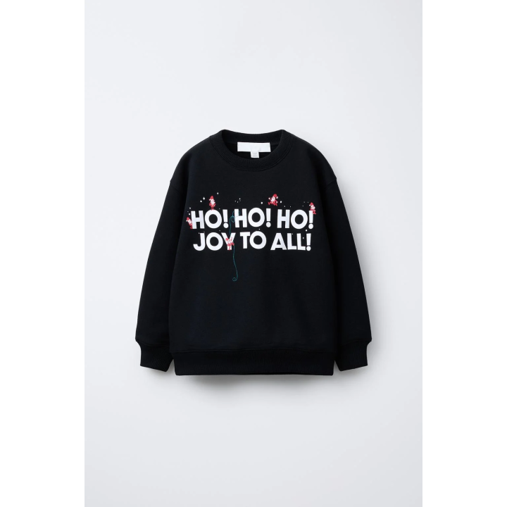 ТОЛСТОВКА С ПРИНТОМ «ДЕД МОРОЗ»