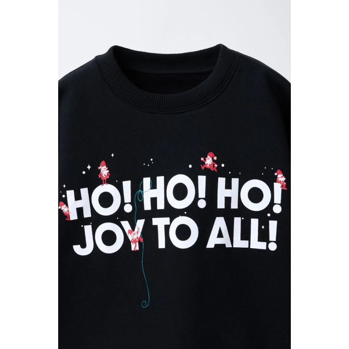 ТОЛСТОВКА С ПРИНТОМ «ДЕД МОРОЗ»