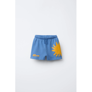 ШОРТЫ С ПРИНТОМ «СОЛНЦЕ»