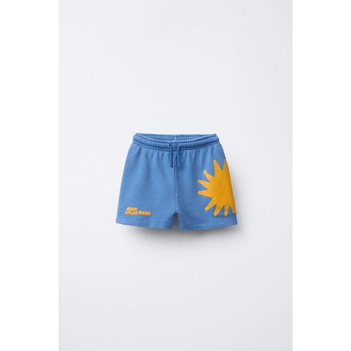 ШОРТЫ С ПРИНТОМ «СОЛНЦЕ»