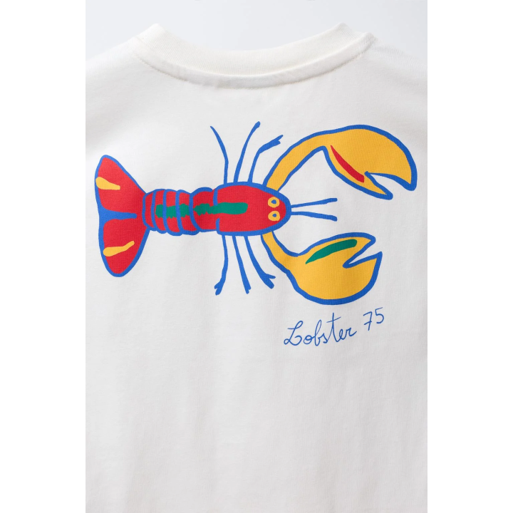 ФУТБОЛКА С ВЫШИВКОЙ ЛАНГУСТА