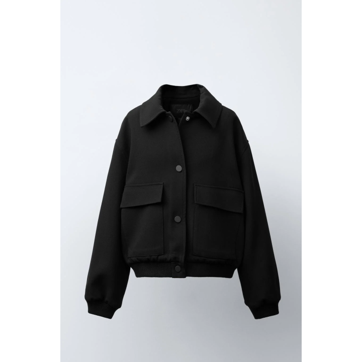 КУРТКА-БОМБЕР С КАРМАНАМИ