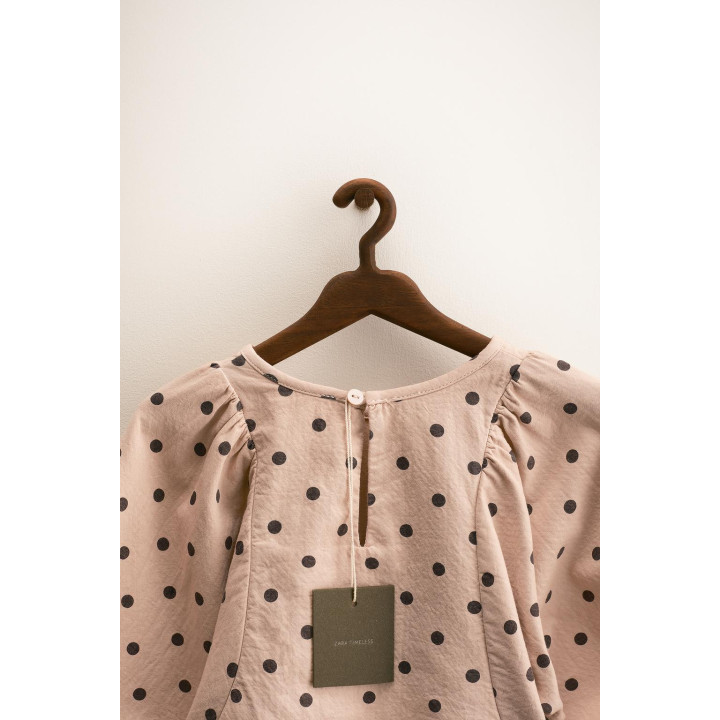 ZARA TIMELESS — ПЛАТЬЕ В ГОРОШЕК