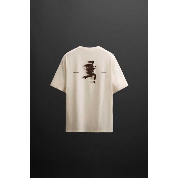 ФУТБОЛКА С ПРИНТОМ ДЛЯ БЕГА