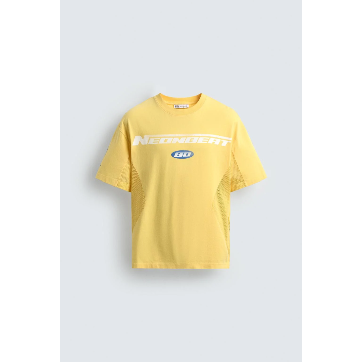 ФУТБОЛКА С КОМБИНИРОВАННЫМИ ТЕКСТАМИ