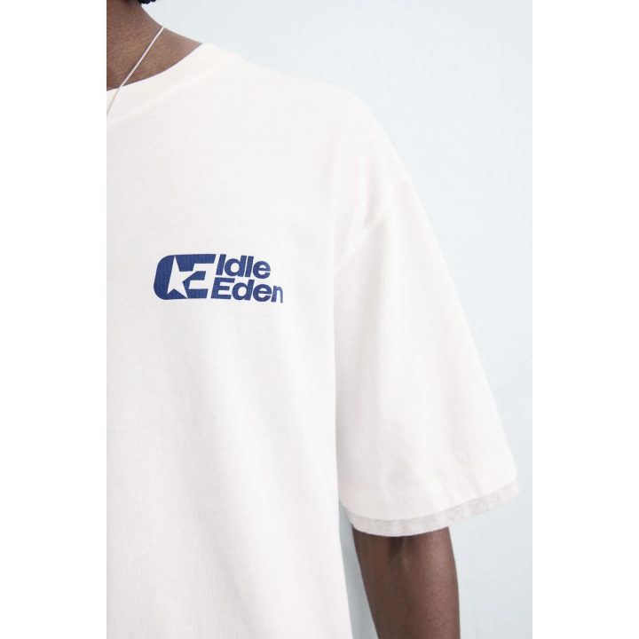 ФУТБОЛКА С ТЕКСТОВЫМ ПРИНТОМ