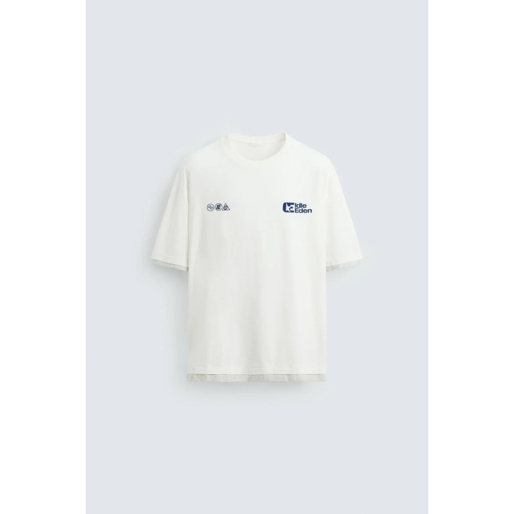 ФУТБОЛКА С ТЕКСТОВЫМ ПРИНТОМ